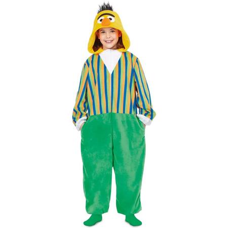 Bert onesie | Sesamstraat | licentie kostuum voor kinderen | 5-6 jaar